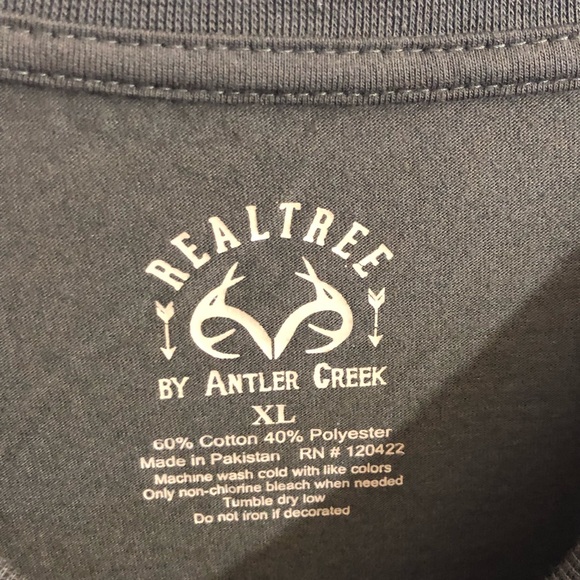 RealTree Ford Mustang flag camo green t shirt Xl - Picture 3 of 8